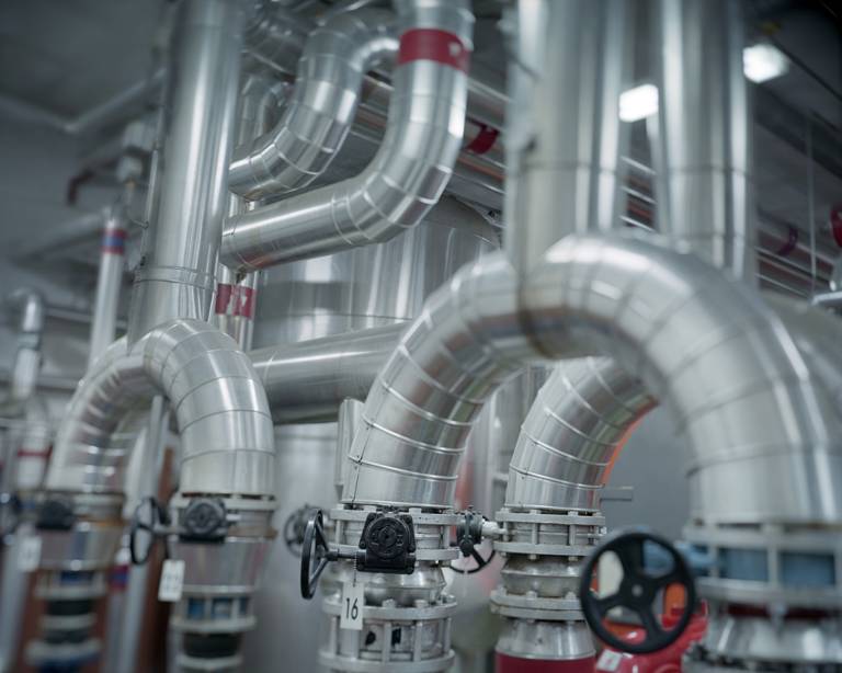 MRG, Central boiler room